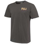 Florida State Flag Waving Comfort Colors Tee